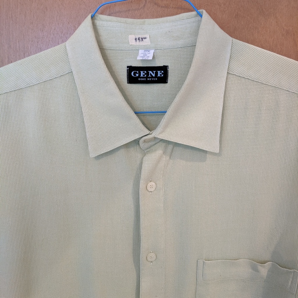 Gene Men's Short Sleeve Shirt S 2XL